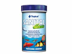 Tropical Water Treatment Sanital 100ml/120gr - aquarium salt with aloe