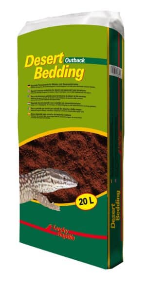 Lucky Reptile - Desert Bedding, Substrato per terrari deserticoli e di savana  20 L ''Outback Red''