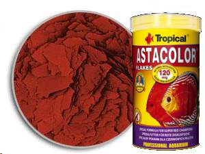 Tropical Professional Line Astacolor Flakes 500ml/100gr - mangime in scaglie per Discus; accentua intensamente i colori