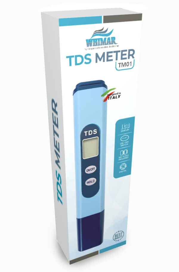 Whimar - TDS Meter - Misuratore solidi disciolti (conducibilità)