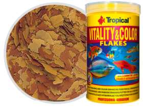 Tropical Premium Line Vitality & Color Flakes 100ml/20gr Protein-rich flake food increases vitality and colour
