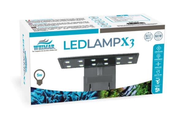 Whimar - LED Lamp X3 - Nano aquarium ceiling light