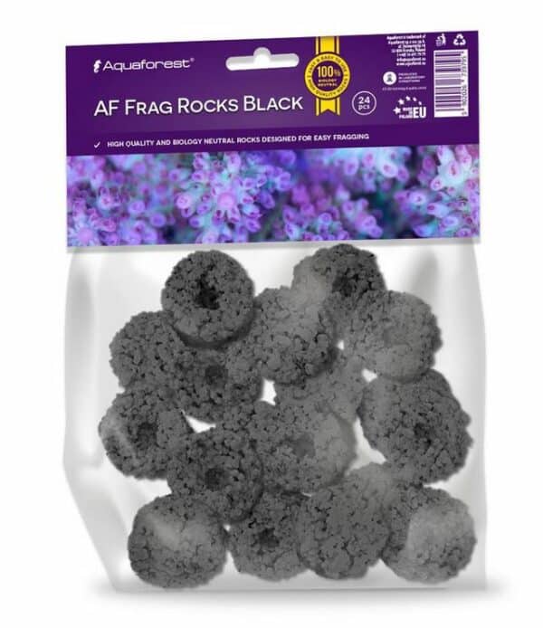 Aquaforest - AF Frags Rocks Black 24pezzi