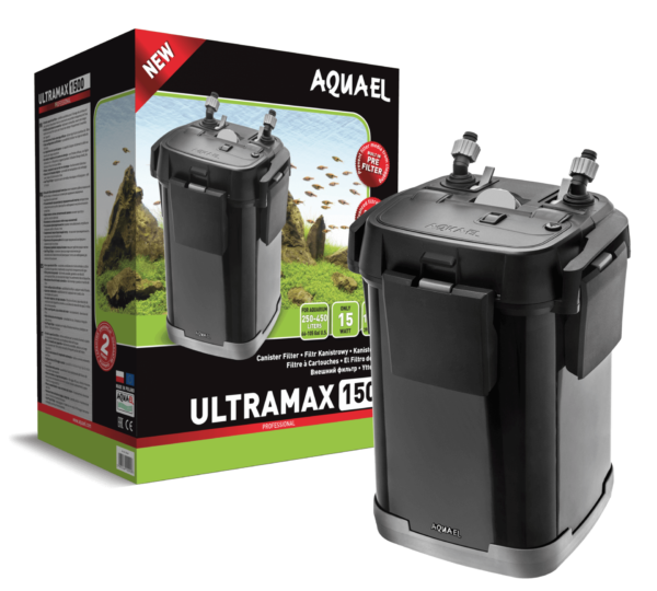 Aquael Ultramax 1500 - filtro esterno fino a 450L