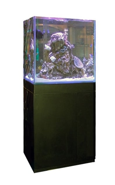 Blau Aquaristic - Set Gran Cubic Experience Dolce 122x50x130 300 litri nero (Aquario+Supporto+Anta)