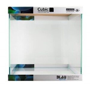 Blau Aquaristic - Cubic Aquascaping 64L - extra clear tub cm40x40