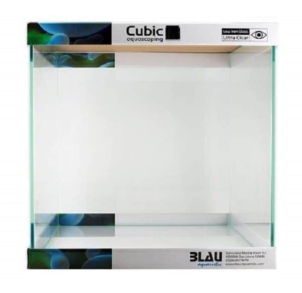 Blau Aquaristic - Cubic Aquascaping 64L - vasca extra chiaro cm40x40x40