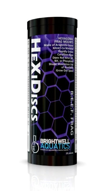 Brightwell Aquatics 10pz - HeXiDiscs basette esagonali per la taleazione