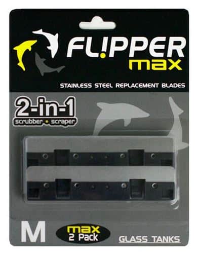 Flipper ricambio lamette in acciaio per Max Scraper - 2pz