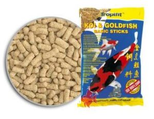 Tropical Pond Koi & Goldfish Basic Sticks Refill Envelope 1000ml/90gr - Basic floating stick food
