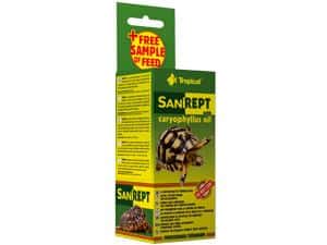 Tropical Reptiles Line Sanirept 15ml - prodotto naturale per la pulizie e l'igene del guscio delle tartarughe