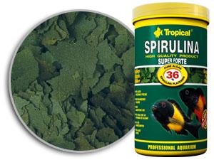 Tropical Professional Line Super Spirulina Forte Flakes 1000ml/200gr - mangime vegetale in scaglie, con elevato contenuto in spirulina (36%)
