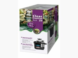 Velda Clear Control Set 25L - pressurised filter with pump and integrated UV-C for ponds up to 10000 litres