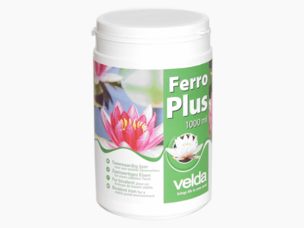 Velda Ferro Plus 1000ml - fertilizzante in polvere a base di ferro per laghetto